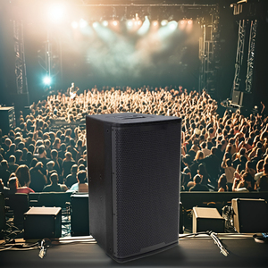 Sistema de Sonido Profesional P3 de 2 Vías, Equipo de <span class=keywords><strong>DJ</strong></span>, Altavoz de Rango Completo para <span class=keywords><strong>Rock</strong></span>, Altavoz de 15 Pulgadas y 12 Pulgadas de Rango Medio para Iglesia, Escenario, Concierto - Product Image 1