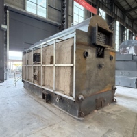DZH5-1.25 Boiler Uap Panas Otomatis Industri Berbahan Bakar Batubara & Pelet Biomassa dengan Sistem Tabung Api-Air Horizontal