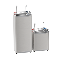 Fontaines à eau potable froide commerciales Distributeur d'eau potable directe Machine à système RO Distributeur d'eau chaude et froide