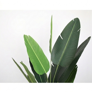 Palmera del Viajero Artificial (<span class=keywords><strong>Ravenala</strong></span> Madagascariensis), Planta Artificial del Paraíso de las Aves, Decoración Tropical para Interiores, para Bodas y Acción de Gracias - Product Image 2