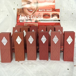 Juego de maquillaje de lápiz <span class=keywords><strong>labial</strong></span> hidratante mate, lápiz <span class=keywords><strong>labial</strong></span> aterciopelado de larga duración, brillo de labios desnudo duradero, juego de cosméticos de belleza, mate <span class=keywords><strong>labial</strong></span> - Product Image 2
