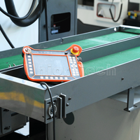 Sistema de Alimentación Automática, Torno CNC de Bancada Inclinada Horizontal, Alta Precisión, Carga y Descarga Automática de Trabajo Mediano, Robot de Eje Y