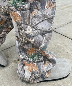 <span class=keywords><strong>Pantaloni</strong></span> Cargo Personalizzati di Alta Qualità 100% Cotone, Stile Paracadutista, Mimetico Real Tree, per Uomo - Product Image 4