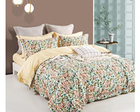 Parures de lit de luxe imprimées en coton doux, personnalisées, avec taies d'oreiller imprimées, nouvelles parures de lit de luxe avec housses de coussin