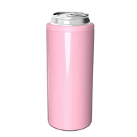 Refroidisseur de canettes 4-en-1 universel pour canettes de 12 oz, Cozy pour canettes fines, Support isotherme pour canettes, Gobelet isotherme pour canettes