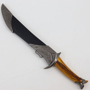 Chúa tể của những chiếc nhẫn Hobbit lưỡi ngắn bị cắn bởi những con thú Thủ công kim loại trang trí - Product Image 1