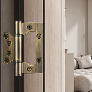 Charnières de porte papillon en laiton de 4 pouces pour portes en bois <span class=keywords><strong>d</strong></span>'hôtel et de maison - Vente chaude - Product Image 3