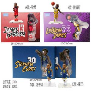 Figuras de Acción de Estrellas de la NBA, James Harden, Curry, <span class=keywords><strong>Klay</strong></span> Thompson, Muñecos de Baloncesto, Adornos, Juguetes, Regalos - Product Image 2
