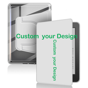 Étui magnétique transparent en acrylique séparable personnalisé Ealysun pour <span class=keywords><strong>Kindle</strong></span> Paperwhite 6 6,8 7 pouces, moule privé en cuir PU - Product Image 4