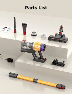 Auf Lager in den USA: 550W 45kPa Staubsauger mit Herausnehmbarem Akku für bis zu 55 Minuten Laufzeit, 3 Einstellbare Modi und Abnehmbaren Teilen, Stielstaubsauger - Product Image 6