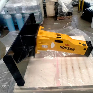 Accessoire de disjoncteur hydraulique de type boîte SB 10 pour pelles de 2.5 à 4.5 tonnes pour chargeuses Bobcat Compatibilité du moteur - Product Image 1