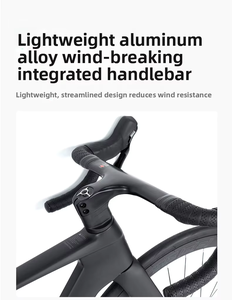 Bicicleta de Carretera Aerodinámica de Carbono de Alto Módulo, <span class=keywords><strong>SHIMANO</strong></span> 105 <span class=keywords><strong>R7000</strong></span> de 22 Velocidades, Manillar de Carbono 3K, Frenos de Disco, Ruedas Ligeras de Aluminio 700c - Product Image 5