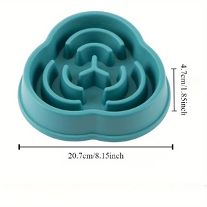 1 Plato de Alimentación Lenta para Mascotas, Plato Antideslizante para Perros, Plato Antivuelco, Suministros y Dispositivos de Alimentación para Mascotas - Product Image 5