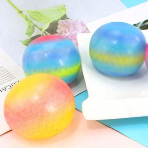 <b>Slime</b> Soft Bubble Squeeze Toy Bouncing Stress Balls Water TPR Grape Pull Stretch Relief Mesh Squishy Ball - Product Image 3