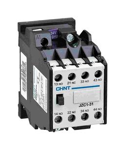 Relé Electromagnético CHINT JZC1 36VAC de Baja Potencia con Contactos de Aleación de Plata 2NO 2NC para Estación de Carga de Vehículos Eléctricos - Product Image 2