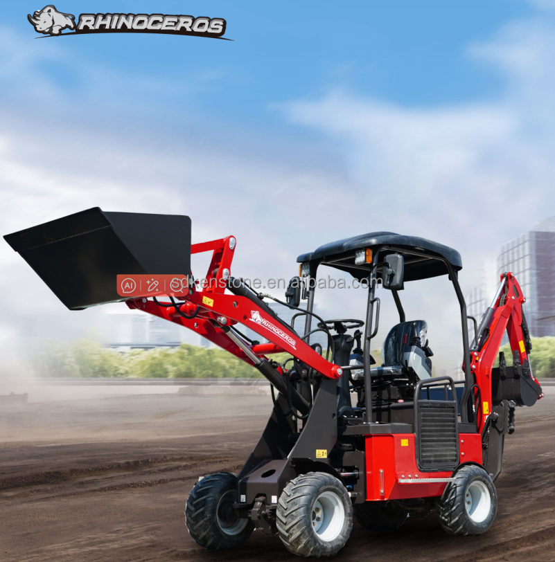 rino Rhinoceros XN228 Backhoe Loader - Versatile Construction Machine