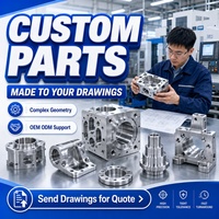 Pièces en acier inoxydable usinées CNC, composants en laiton, pièces en aluminium de précision, services de tournage et de fraisage sur mesure, alliage de nylon, OEM MC