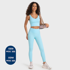 Sujetador deportivo de palangre de alta intensidad para correr a prueba de golpes, ropa de Yoga, conjunto de Fitness para mujer, conjuntos de gimnasio - Product Image 4