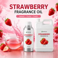 Huile essentielle aromatique de qualité alimentaire à la fraise, pureté 100 %, pour additifs alimentaires et excipients de confiserie