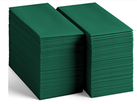 Serviettes en papier Aierpa 1 plis en pâte de bois vierge, style sac, logo et couleur personnalisés, 6 plis, 55 g/m², emballées en carton, pour mariage et fête