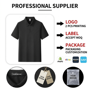 Camiseta Polo Personalizada con Logotipo para <span class=keywords><strong>Hombre</strong></span>, 60S, Algodón Pima, Camiseta Polo Informal para <span class=keywords><strong>Hombre</strong></span>, 235 g/m², 100 % Algodón Piqué, Camisetas Polo para <span class=keywords><strong>Hombre</strong></span> de Talla Grande - Product Image 5