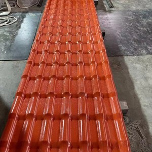 ASA Weather Resistant Synthetic Resin Corrugated <strong>Tile</strong> Wide Thickened Anti Aging Roof <strong>Tile</strong> System - Product Image 5