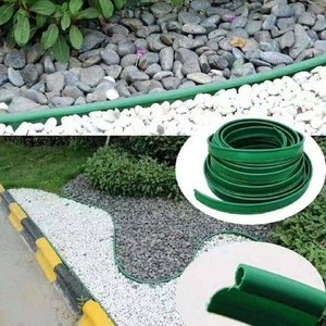 Landscape Root <strong>Barrier</strong> &amp; Edging Strip 15cm Wide <strong>Plastic</strong> Landscaping Border for Root, <strong>Water</strong>, and Soil Separation - Product Image 4