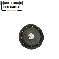 Cable EES de 15KV, Conductor de Aluminio, Cable Concéntrico TR-XLPE, Neutro Completo, Un Tercio Neutro, 2AWG-1000kciml para la Región del Caribe