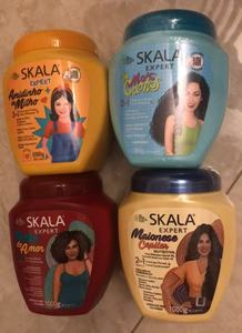 Film capillaire 2-en-1 <span class=keywords><strong>Skala</strong></span> : Crème capillaire traitante sans rinçage pour tous types de boucles, force et hydratation - Product Image 5