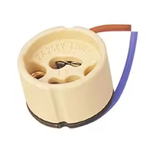 Style à <span class=keywords><strong>vis</strong></span> GU5.3 MR16 <span class=keywords><strong>adaptateur</strong></span> de douille en céramique support de lampe avec connecteur de fil pour lampes de Base d'<span class=keywords><strong>ampoule</strong></span> - Product Image 1