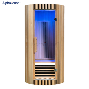 Salles portatives rondes de <span class=keywords><strong>sauna</strong></span> de vapeur de <span class=keywords><strong>sauna</strong></span> infrarouge lointain de 1 personne avec la musique - Product Image 2