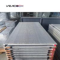 Condensador de Microcanal con Aletas de Aluminio - Capacidad de Refrigeración de 10-50kW para HVAC de Techo, Enfriadores Industriales y Furgonetas Refrigeradas