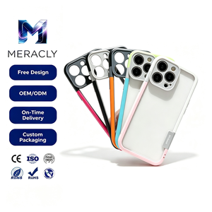 Funda Protectora para Teléfono con Diseño Simple de Disipación de Calor y Colores en Contraste para <span class=keywords><strong>iPhone</strong></span> 16 Plus 15 14 Pro Max 13 12 Mini 11 XS XR - Product Image 1