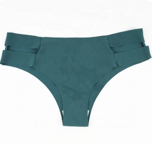 Hot Verkopen Naadloze Strings Voor Vrouwen <span class=keywords><strong>Sexy</strong></span> No Show Ademend Ondergoed Stretch Bandjes T-Back Tangas Slipje Voor Dames - Product Image 4