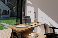 10 pieds bureau jardin petit bureau arrière-cour maison préfabriquée modulaire bureau Pod préfabriqué petite maison préfabriquée maison mobile Oficina