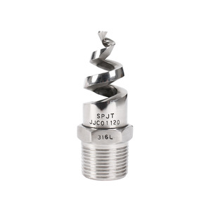 Boquilla Espiral Central para Desulfuración y Eliminación de Polvo, de Acero Inoxidable 316L, 4/8/1 Pulgadas - Product Image 1