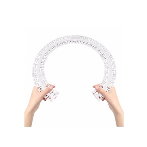 신상품 건식 벽체 석고 <span class=keywords><strong>led</strong></span> 스트립 라이트 프로파일 PC 커버에 대한 유연한 구부릴 수있는 알루미늄 <span class=keywords><strong>LED</strong></span> 채널 오목한 <span class=keywords><strong>Led</strong></span> 디퓨저 3m - Product Image 2