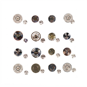 Custom Jeans <b>Buttons</b> with Custom Logo Plating 15mm/17mm Sizes for Garment Accessories - Product Image 5
