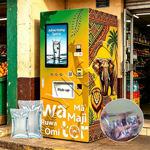 YISO 24h Unmanned Practical Self Service Water Dispenser Built-in Automatic Packaging Device Suitable for Gas <b>Station</b>, 200 ml - Product Image 1
