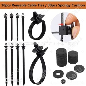 Clips de fixation automatiques 800 pièces avec ensemble d'outils 200 pièces pour la réparation et le remplacement des panneaux de carrosserie automobile - Product Image 4