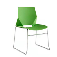 Chaise de conférence moderne et confortable en fer, empilable et connectable, marque DESTON, garantie 5 ans, couleur personnalisable