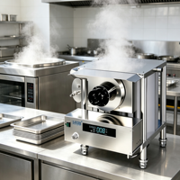 Générateur de vapeur à gaz sous comptoir 50KW 70kg/h avec échangeur de chaleur en acier inoxydable 304, économie d'énergie 30%-50% pour la cuisson à la vapeur des pains