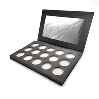 Palette de fards à paupières, emballage personnalisé, à haute pigmentation, personnalisé, vide, étiquette privée