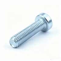 Sekrup Kepala Keju Hex Socket ISO14580 Torx Socket Berlapis Seng Baja Tahan Karat Ulir Kasar untuk Ruang Terbatas Presisi Tinggi