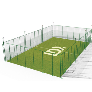 Terrain <span class=keywords><strong>de</strong></span> football en <span class=keywords><strong>cage</strong></span> <span class=keywords><strong>de</strong></span> taille personnalisable <span class=keywords><strong>avec</strong></span> gazon artificiel <span class=keywords><strong>de</strong></span> haute qualité et <span class=keywords><strong>filet</strong></span> <span class=keywords><strong>d</strong></span>'enceinte portable - Product Image 1