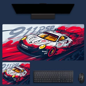 Xe Rally Thể Thao Racing Chuột Pad Anime Tốc Độ Trôi Xe Lớn Chống Trượt Máy Tính Máy Tính Xách Tay Bàn Phím Pad Cho Các Game thủ Racing Người hâm mộ - Product Image 2