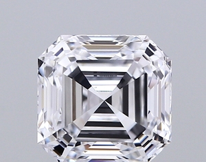 Diamante suelto de corte esmeralda cuadrado de 1,78 quilates cultivado en laboratorio Diseño único de corte esmeralda cuadrado - Product Image 1