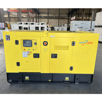 Générateur diesel City Lion 30 kVA 24 kW à démarrage automatique, châssis ouvert avec ATS