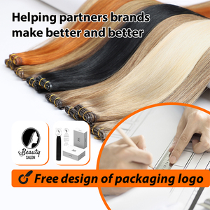 Trame lisse de cheveux Remy 100% vierges européens de 24 pouces, 50 grammes, extensions de cheveux blonds de haute qualité - Product Image 5