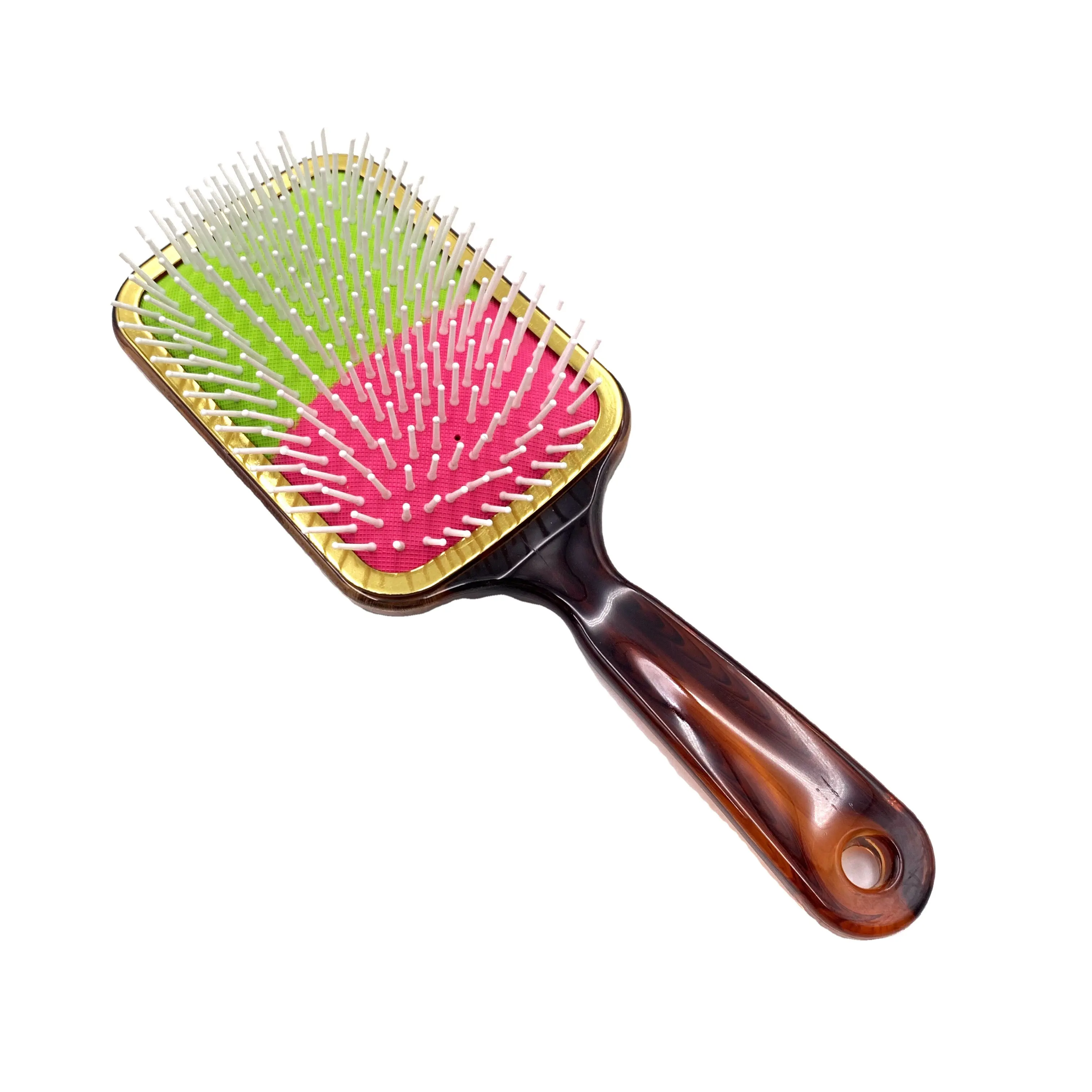 Hair brush from making machine for dyed hair brush